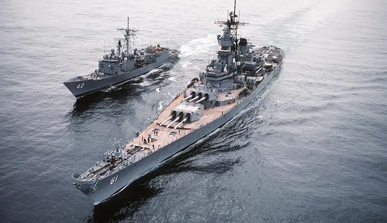USS-Iowa-heavy-warship