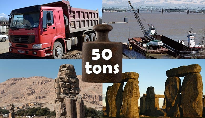 6 Things That Weigh Around 50 Tons Weight Of Stuff
