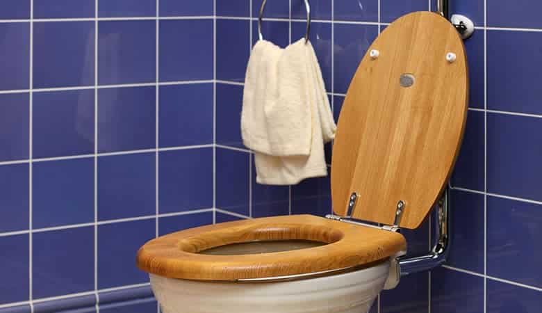 Wood Toilet Seat 7 pounds