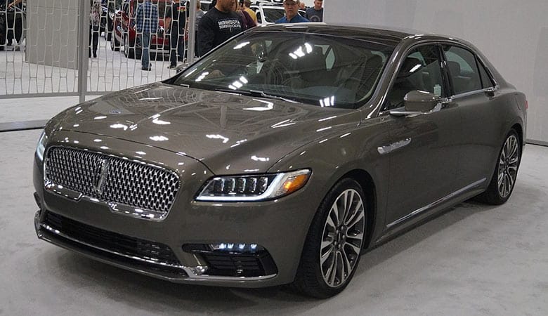 2017 Lincoln Continental 4000 lbs