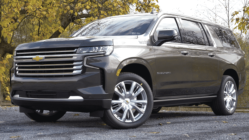 2021 Chevrolet Suburban High Country Front View United States
