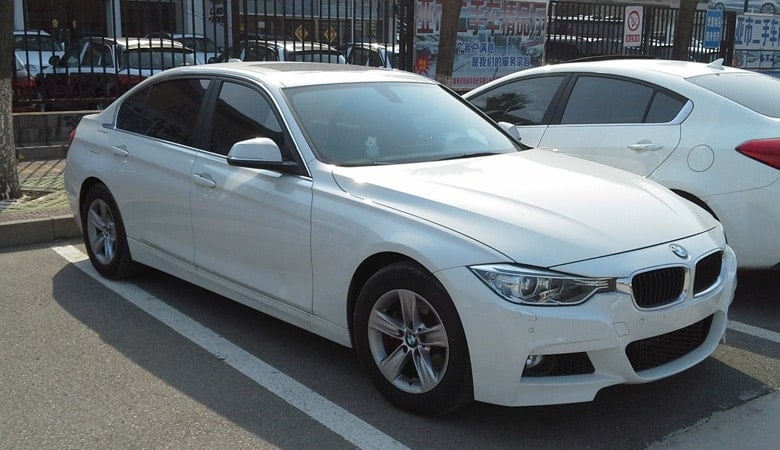 BMW 3 Series Sedan 2015 3500 lbs