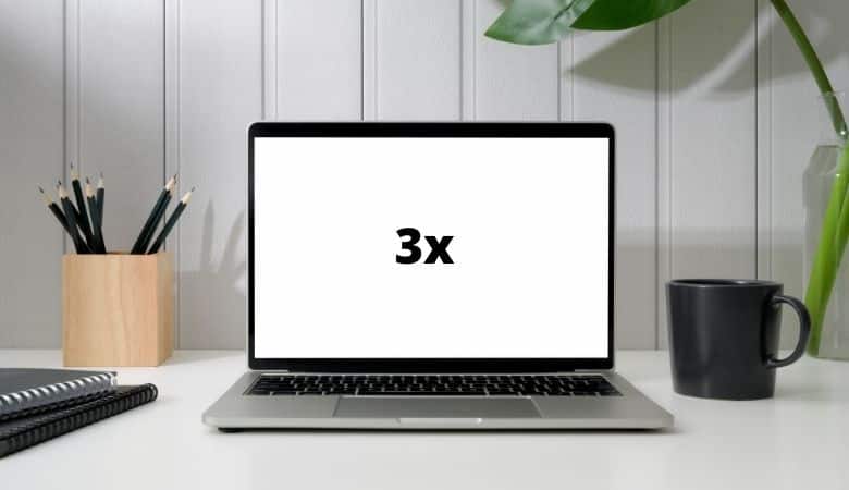 3x macbook pro