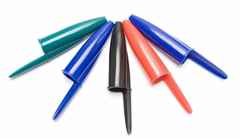 Five Pen Caps