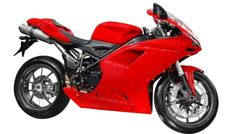 sportbike motorcycle 180 kg
