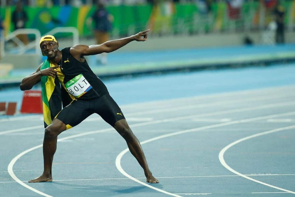 Usain Bolt Rio 100m final 2016