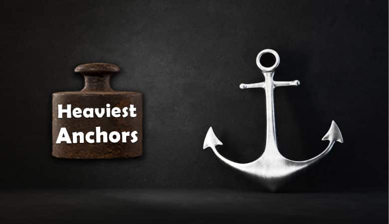 heaviest anchors