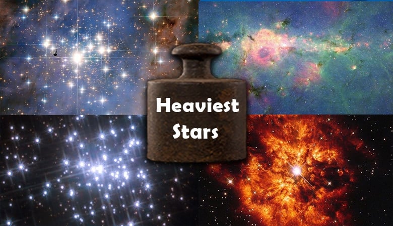 The 9 Heaviest Stars in the Universe