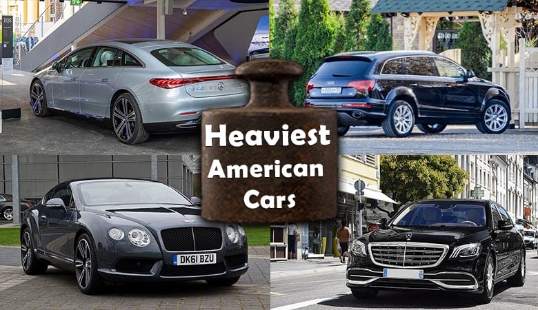 heaviest amercian produced cars