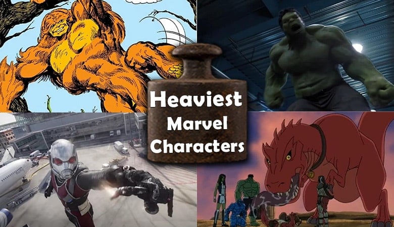 The 11 Heaviest Marvel Characters of All Time