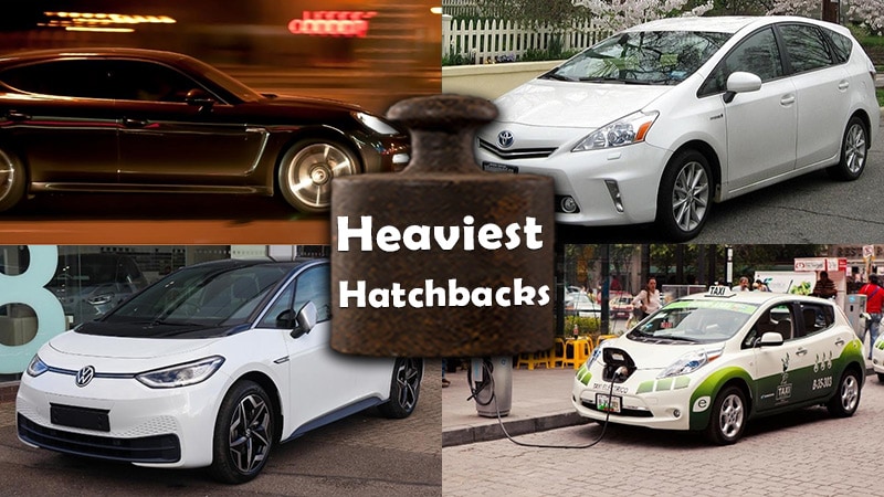 heaviest hatchback cars