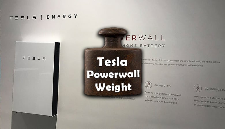 How Much Does a Tesla Powerwall Weigh