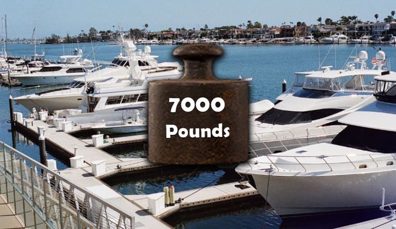Boats That Weigh Around 7000 Pounds