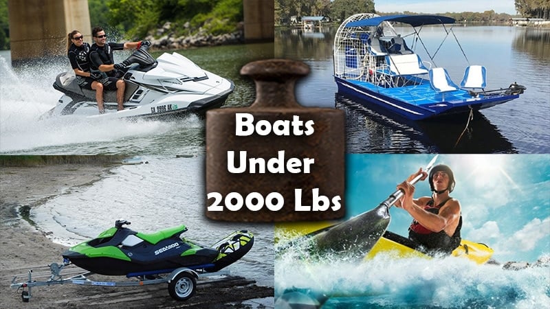 boats under 2000 pounds