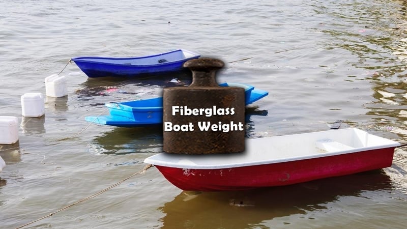 How much does a fiberglass boat weigh