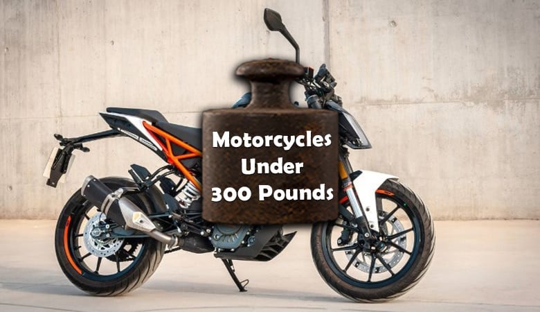 Motorcycles That Weigh Under 300 Pounds