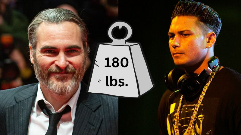 celebrities Who Weigh 180 lbs