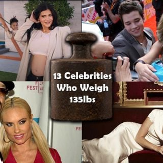 13 Celebrities Who Weigh 135 lbs. (61.2 kg) – Weight of Stuff