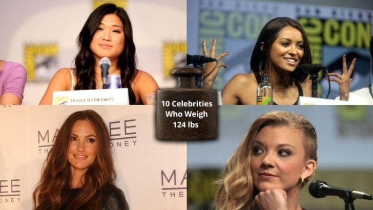 10 Celebrities Who Weigh 124 Pounds (56.2 Kg)